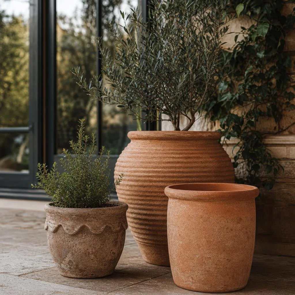 Glazed Watering Pitcher